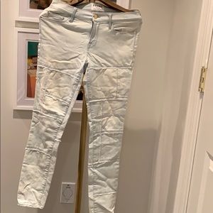 frame skinny patchwork jean